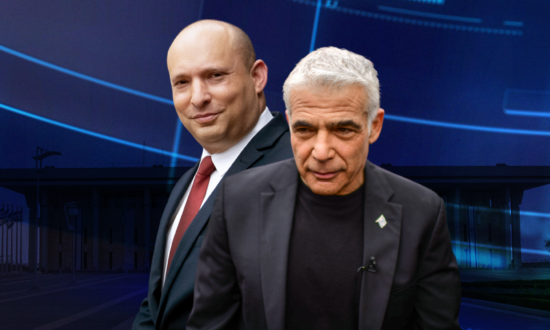 בנט ולפיד: תומכים בצירוף המפלגות החרדיות