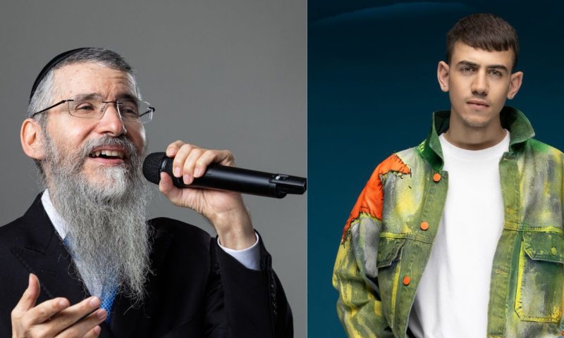 אברהם פריד וששון שאולוב על במה אחת בפרס ישראל