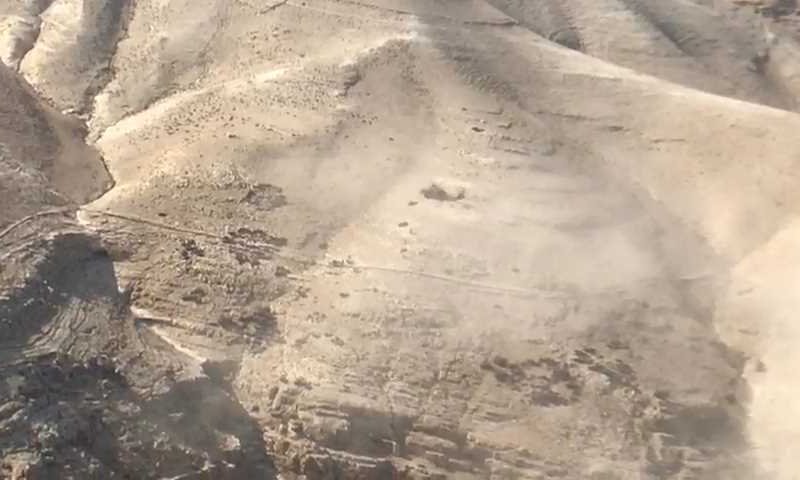 צפו: מסוק מחלץ מטיילים שנתקעו בואדי קלט