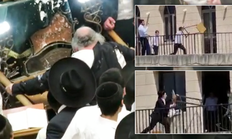 סטנדרים מעופפים ותקיפת רבנים: תיעוד חדש מפוניבז'