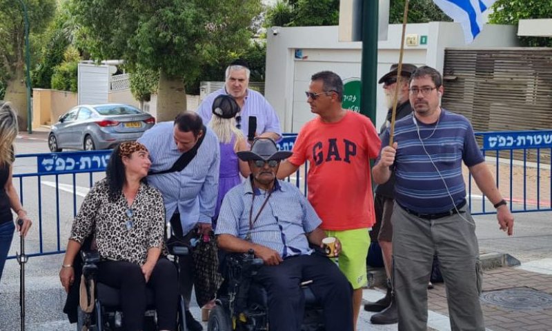 ארגון הנכים מול בית רה"מ: "התנהלות חסרת רגישות"