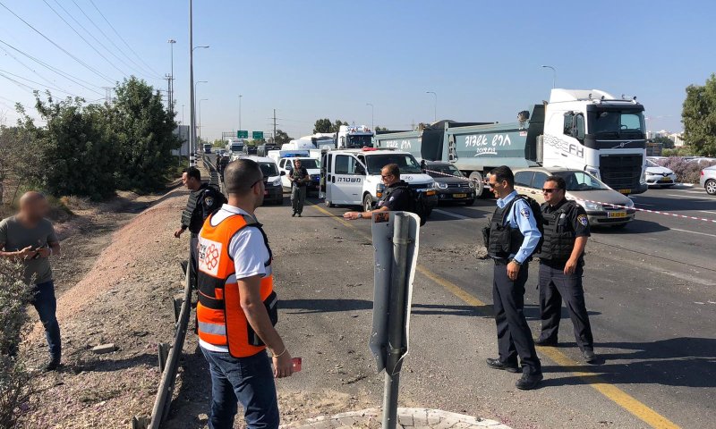 3 פצועים מנפילת רקטה סמוך לאשדוד