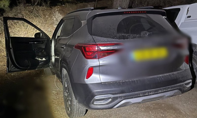 בסיום מרדף לילי: נער בן 16 נעצר בקלנדיה עם רכב שגנב מהמרכז