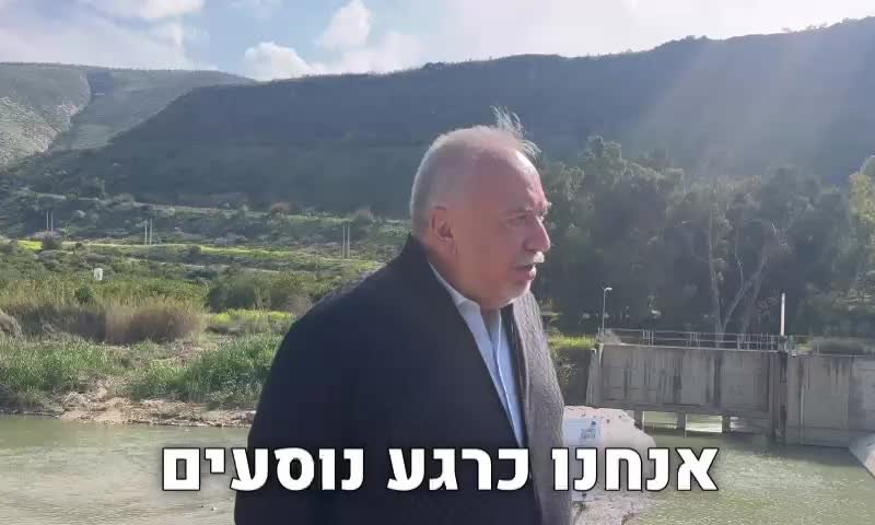 ליברמן בגבול ירדן: "חייב לגייס את כולם &ndash; מוסלמים וחרדים"