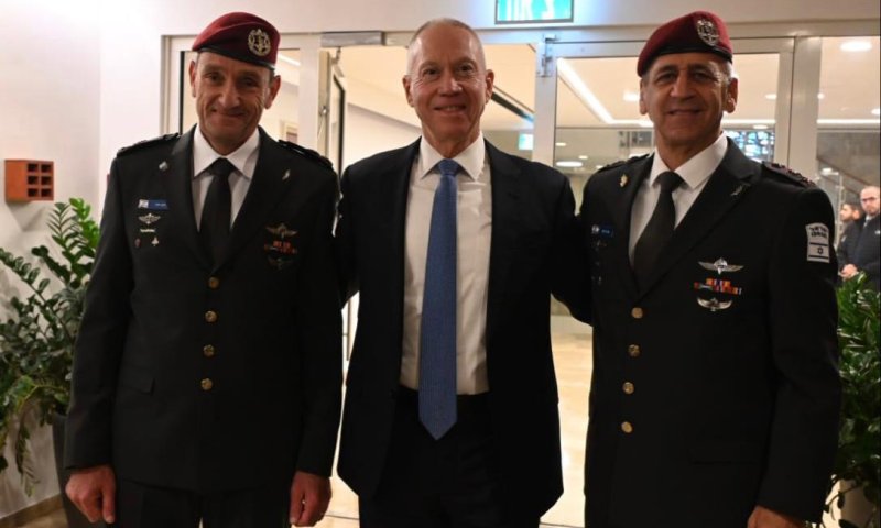 גלנט לרמטכ"ל: "בוטח ביכולתך להוביל את צה"ל"