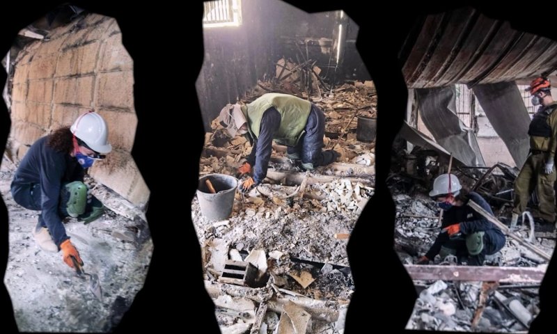 תערוכת "תקומה מן האפר": מסע בזיכרון הכואב של ה-7.10