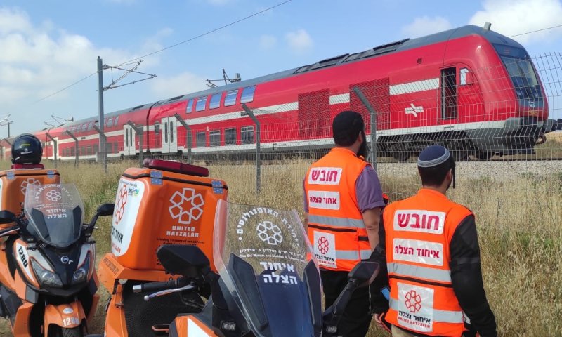 טרגדיה: הולכת רגל נהרגה מפגיעת רכבת