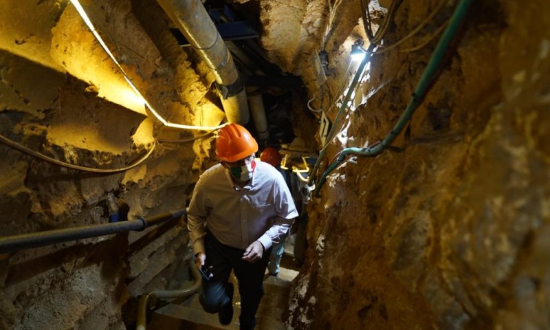 כוחות צבא ושגרירים מרחבי העולם סיירו במנהרת טרור