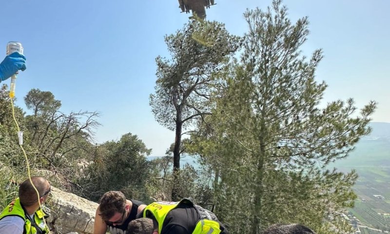 תאונה קשה בתבור: בת 40 במצב קשה פונתה במסוק