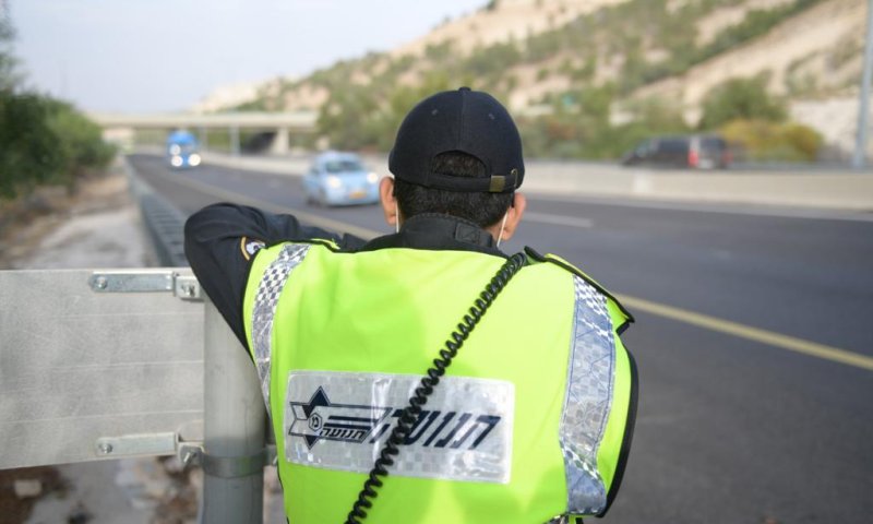 המאבק בתאונות הדרכים: מאות דוחות ניתנו ביו"ש