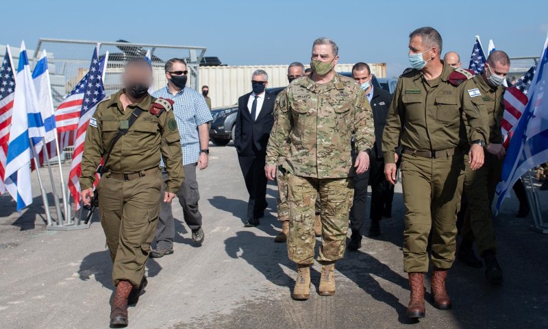 רמטכ"ל צבא ארה"ב סייר באימון של יחידת 'רפאים'