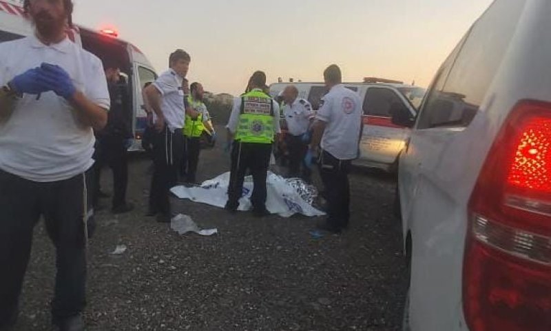 בית שמש: הולך רגל נהרג מפגיעת משאית
