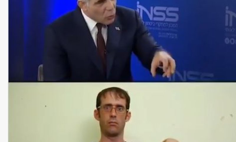 עלה בידיו: נדב נווה ממחיז את הידיים של יאיר לפיד