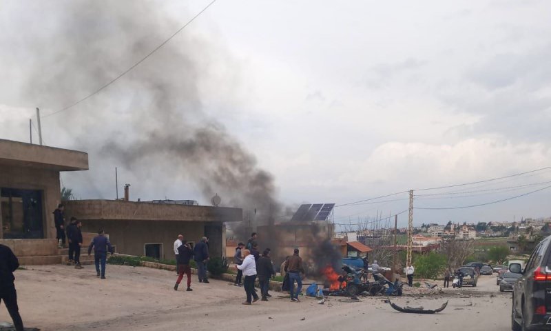 דיווח בלבנון: כטב"מ ישראלי תקף אופנוע, הרוג במקום
