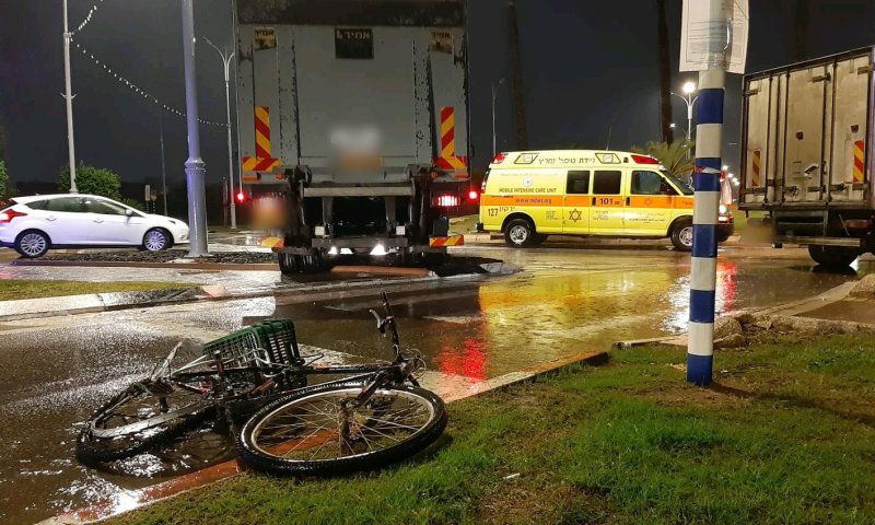 בשל הגשם: שלושה פצועים בשלוש תאונות שונות