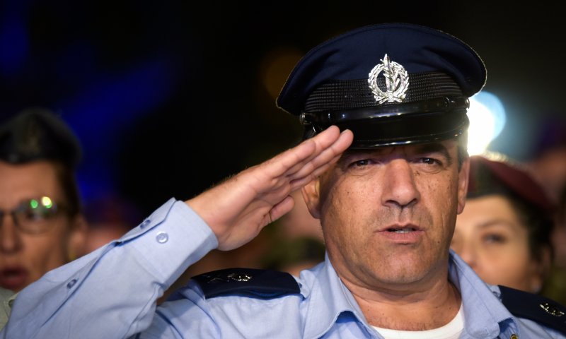 מפקד חיל האוויר בטור פרידה מרונה רמון/ הספד