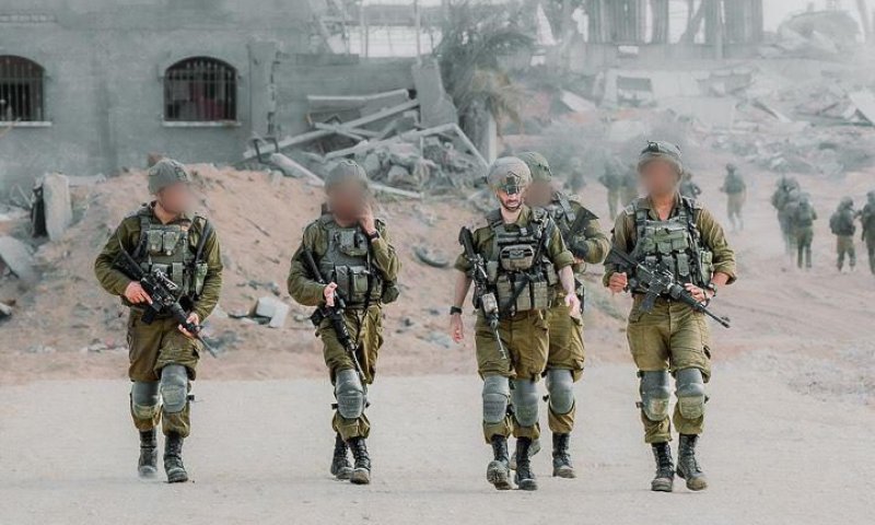 תיעוד: לוחמי איסוף קרבי חושפים מנהרה ברצועה