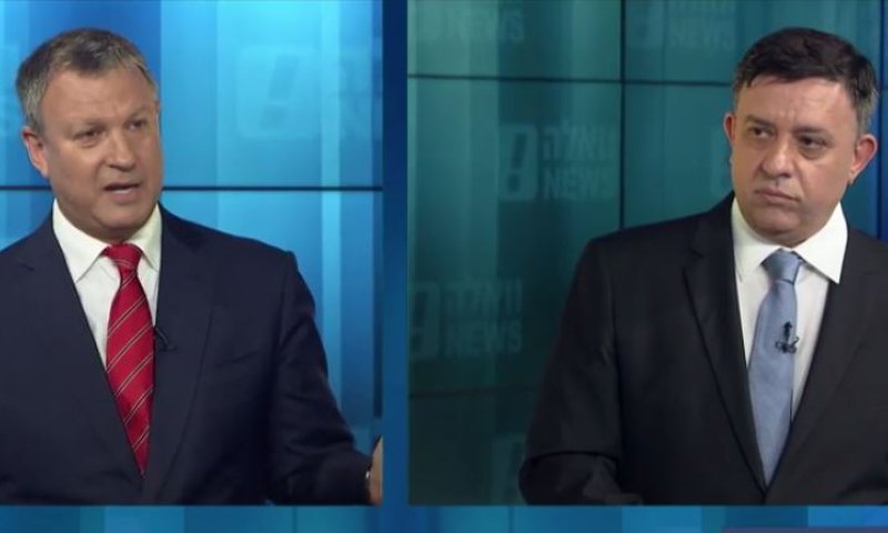 מביך: אראל מרגלית שותל את אבי גבאי בשידור חי