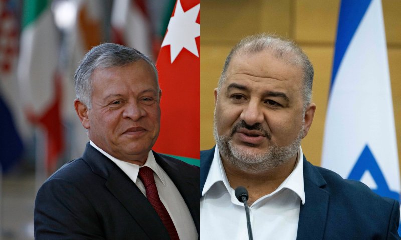 בירדן מכחישים: לא היה שיח מדיני בפגישה עם עבאס