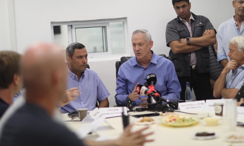 גנץ: "האחדות צריכה לשרת יותר מאירוע נקודתי חמור"