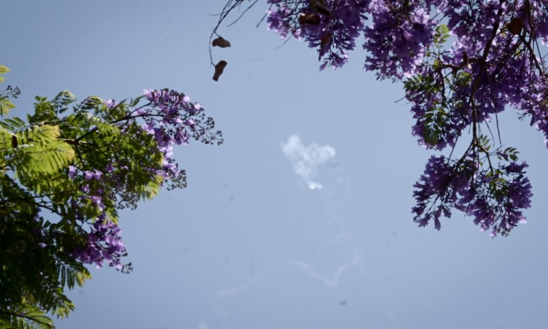 אזעקות בתל אביב וגוש דן; פצוע קל מרסיסים