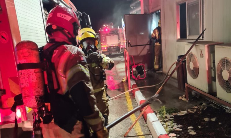 עוד מכה לשטראוס: שריפה במפעל הממתקים בצפון