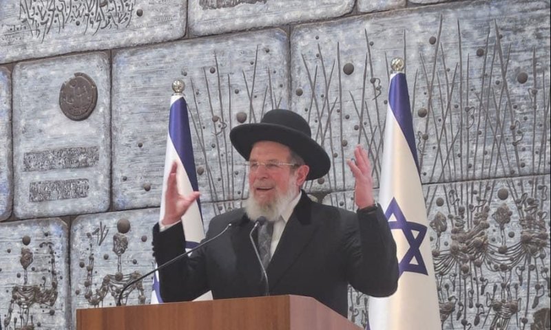 הרב הראשי: "המלחמה בחמאס &ndash; לא&nbsp;מלחמת&nbsp;דת"