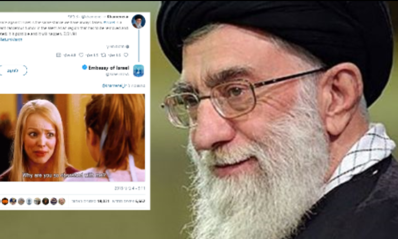 הרשת בהלם: התגובה הקורעת של ישראל לחמינאי