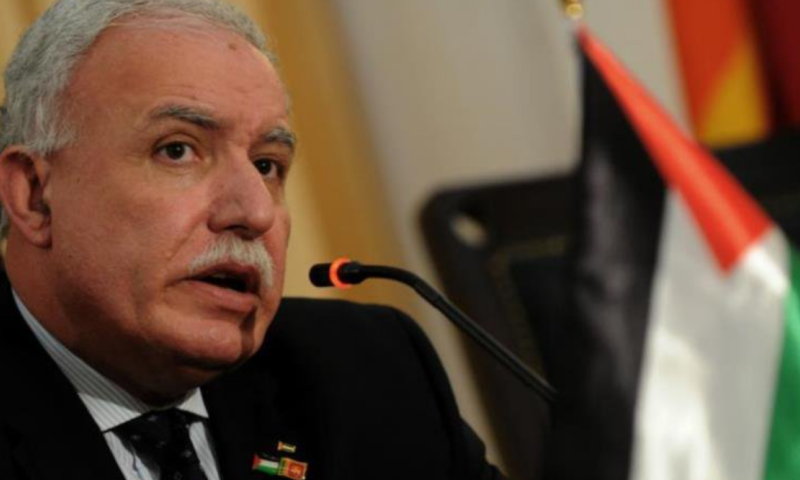 שר החוץ הפלסטיני: "ארה"ב הכריזה עלינו מלחמה"