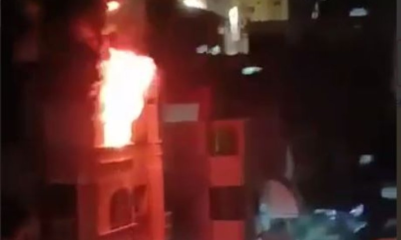 עזה: 22 הרוגים בשריפה שפרצה בבניין בג'באליה