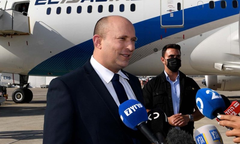 בנט המריא לארה"ב: "מביא איתי רוח חדשה"