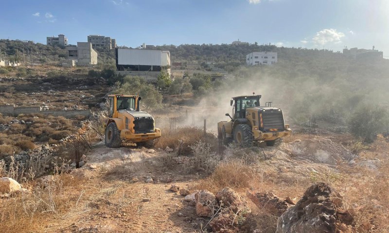 אתר פסולת פלסטיני נהרס: "הביא לפגיעה קשה באיכות החיים"