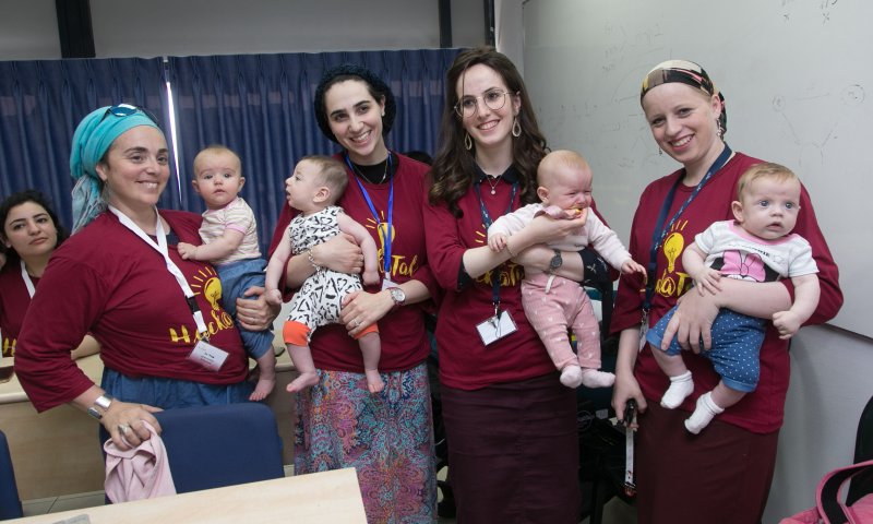 התינוקות שלומדים הנדסה בהאקתון של מכון טל