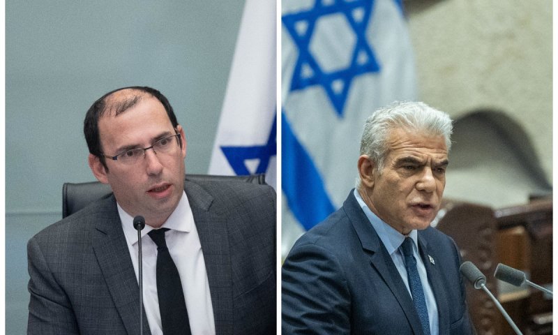 לפיד לא מגנה את תקיפת רוטמן: "כותב שטויות"