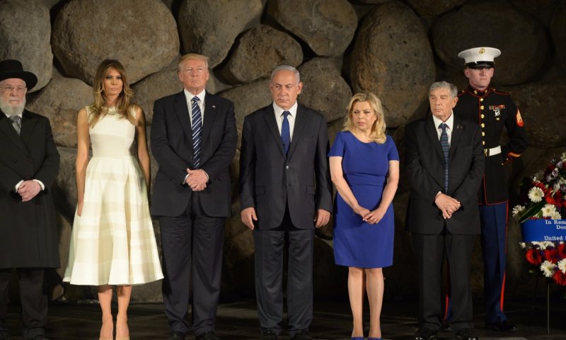 טראמפ ביד ושם; "עלינו להתמודד עם הברברים"