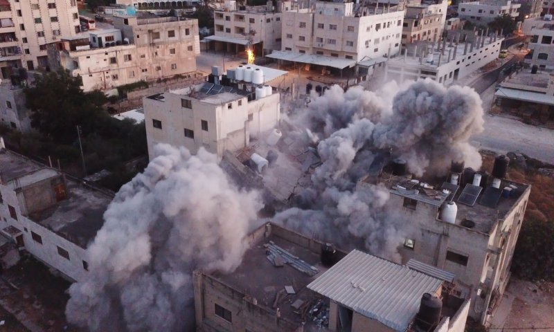 צה"ל הרס את בית המחבל שרצח את האחים יגל והלל