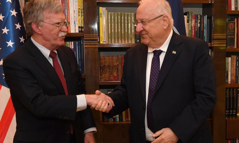 בולטון לנשיא: "אלו זמנים מאתגרים לארה"ב וישראל"