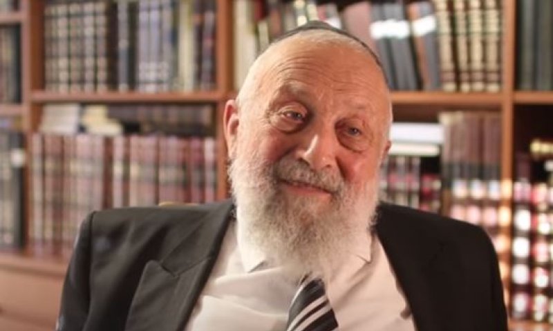 ברוך דיין האמת: בגיל 92 נפטר הרב סיני אדלר זצ"ל