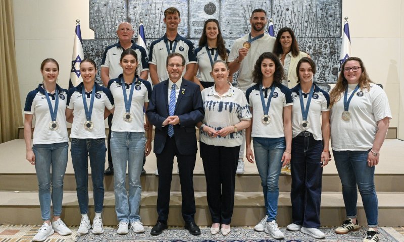 הנשיא הרצוג למשלחת האולימפית: אתם מקור לאחדות וגאווה