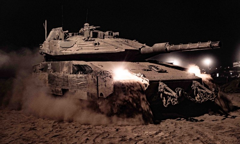 תיעוד ראשון מפעילות צה"ל באל בוריג' ודיר אל באלח