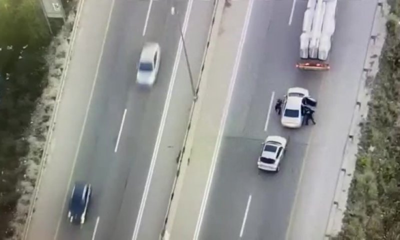 במהירות הבזק: לוחמי יס"מ מבצעים מעצר בכביש מהיר