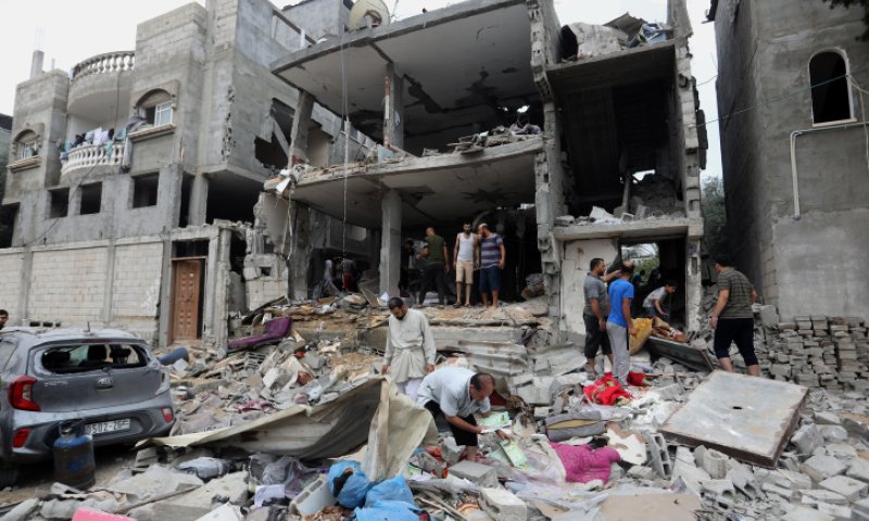 מטוס קרב תקף שטח כינוס של מחבלים &ndash; 20 נהרגו. צפו