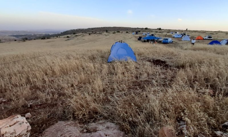 מאבק בתוכנית המאה: שבת בלב השטח למדינת פלסטין