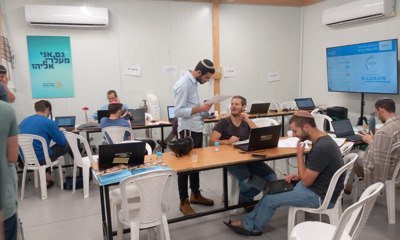 שעות אחרונות לקמפיין התמיכה במעלה אליהו