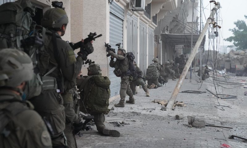 הותר לפרסום: כוחות דובדבן לוחמים בלב חאן&nbsp;יונס | צפו