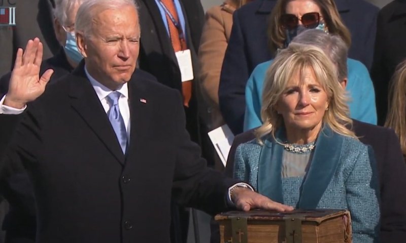 ביידן הושבע כנשיא: "חוגגים את ניצחון הדמוקרטיה"