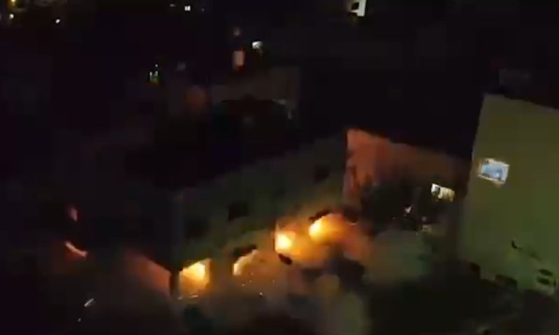 צפו: צה"ל הרס את בתי המחבלים מהפיגוע בעלי