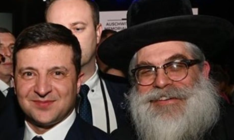 זלנסקי לרב הראשי: "שכל היהודים יתפללו עבורנו"