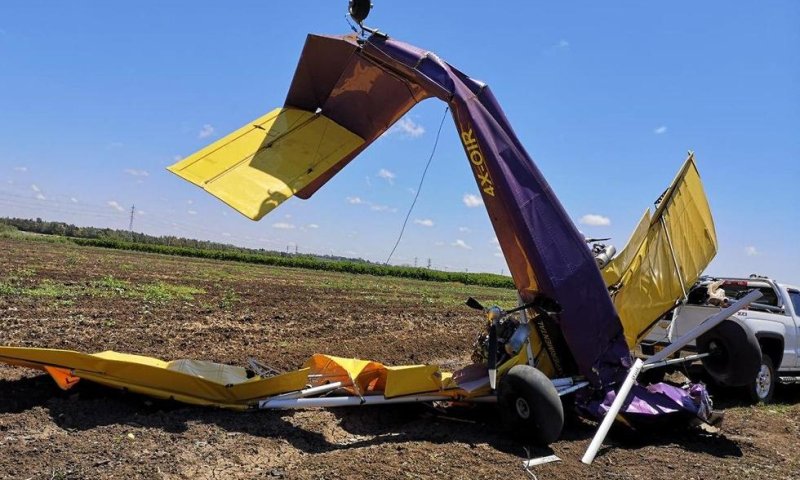 שי בן יצחק נהרג בהתרסקות מטוס, בנו נפצע קל