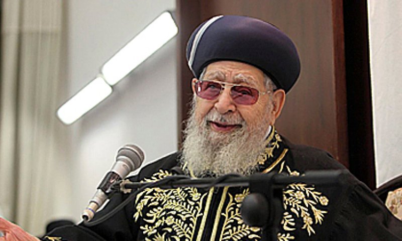 הרב עובדיה יוסף על הרב סתיו: "איש רשע, מסוכן ליהדות"